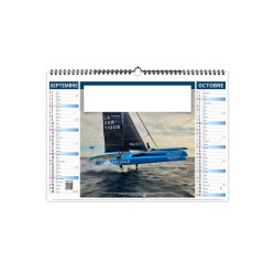 Calendrier économique publicitaire fabriqué en France 6 feuillets Tribord