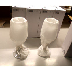 Set publicitaire de 2 verres à vin 400 ml
