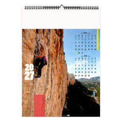 Calendrier économique publicitaire fabriqué en France 6 feuillets Sports