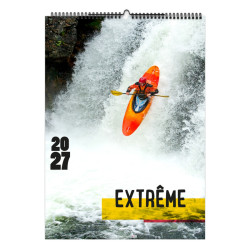 Calendrier économique publicitaire fabriqué en France 6 feuillets Sports