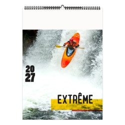 Calendrier économique publicitaire fabriqué en France 6 feuillets Sports