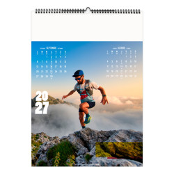 Calendrier économique publicitaire fabriqué en France 6 feuillets Sports