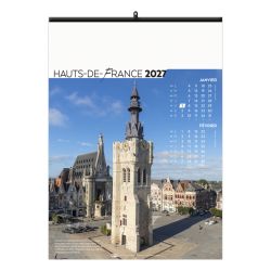 Calendrier économique publicitaire fabriqué en France 6 feuillets Héritage