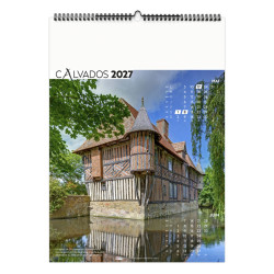 Calendrier économique publicitaire fabriqué en France 6 feuillets Héritage
