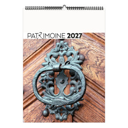 Calendrier économique publicitaire fabriqué en France 6 feuillets Héritage