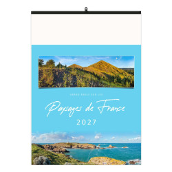 Calendrier économique publicitaire fabriqué en France 6 feuillets Panorama