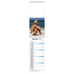 Calendrier 12 feuillets personnalisable fabriqué en France Torride