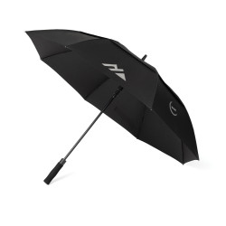 Parapluie publicitaire tempête 27'' en RPET AWARE™ Nordic Drift Trail