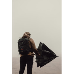 Parapluie publicitaire tempête 27'' en RPET AWARE™ Nordic Drift Trail
