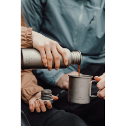 Tasse publicitaire 450 ml ultra légère en titane Nordic Drift Trail