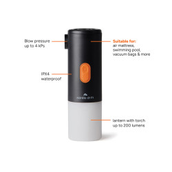 Lampe publicitaire de camping avec pompe à air Nordic Drift Titan