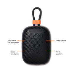 Enceinte publicitaire 5W IP67 Nordic Drift Titan