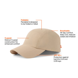 Casquette publicitaire Anti-UV UPF 50+ Nordic Drift Aero RCS