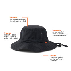 Bob publicitaire Anti-UV UPF 50+ Nordic Drift Horizon RCS