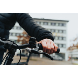 Sonnette publicitaire de vélo avec géolocalisation Dual