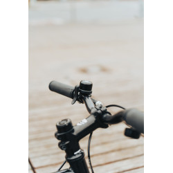 Sonnette publicitaire de vélo avec géolocalisation Dual