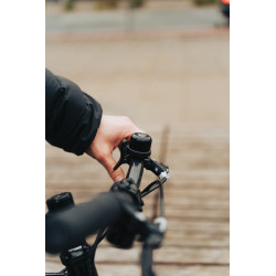 Sonnette publicitaire de vélo avec géolocalisation Dual