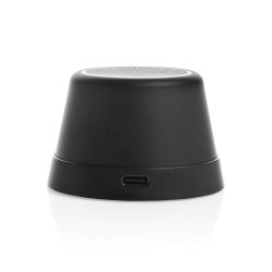 Haut-parleur publicitaire magnétique 5W en aluminium recyclé RCS Nivio