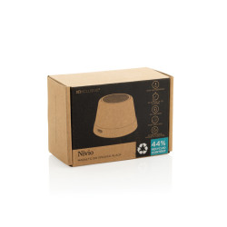 Haut-parleur publicitaire magnétique 5W en aluminium recyclé RCS Nivio