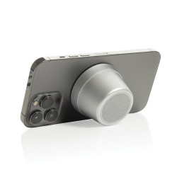 Haut-parleur publicitaire magnétique 5W en aluminium recyclé RCS Nivio