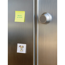 Haut-parleur publicitaire magnétique 5W en aluminium recyclé RCS Nivio