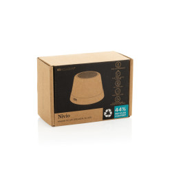 Haut-parleur publicitaire magnétique 5W en aluminium recyclé RCS Nivio