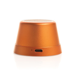 Haut-parleur publicitaire magnétique 5W en aluminium recyclé RCS Nivio