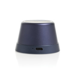 Haut-parleur publicitaire magnétique 5W en aluminium recyclé RCS Nivio