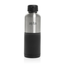 Bouteille publicitaire d'eau étanche 750ml en acier RCS Ripple