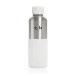 Bouteille publicitaire d'eau étanche 750ml en acier RCS Ripple