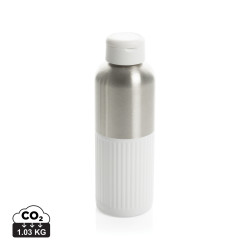 Bouteille publicitaire d'eau étanche 750ml en acier RCS Ripple