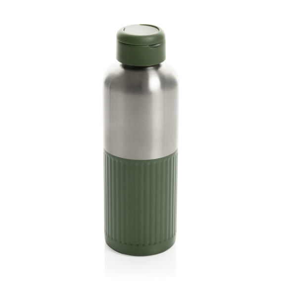 Bouteille publicitaire d'eau étanche 750ml en acier RCS Ripple