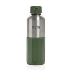 Bouteille publicitaire d'eau étanche 750ml en acier RCS Ripple