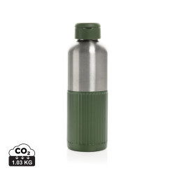 Bouteille publicitaire d'eau étanche 750ml en acier RCS Ripple