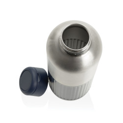 Bouteille publicitaire d'eau étanche 750ml en acier RCS Ripple