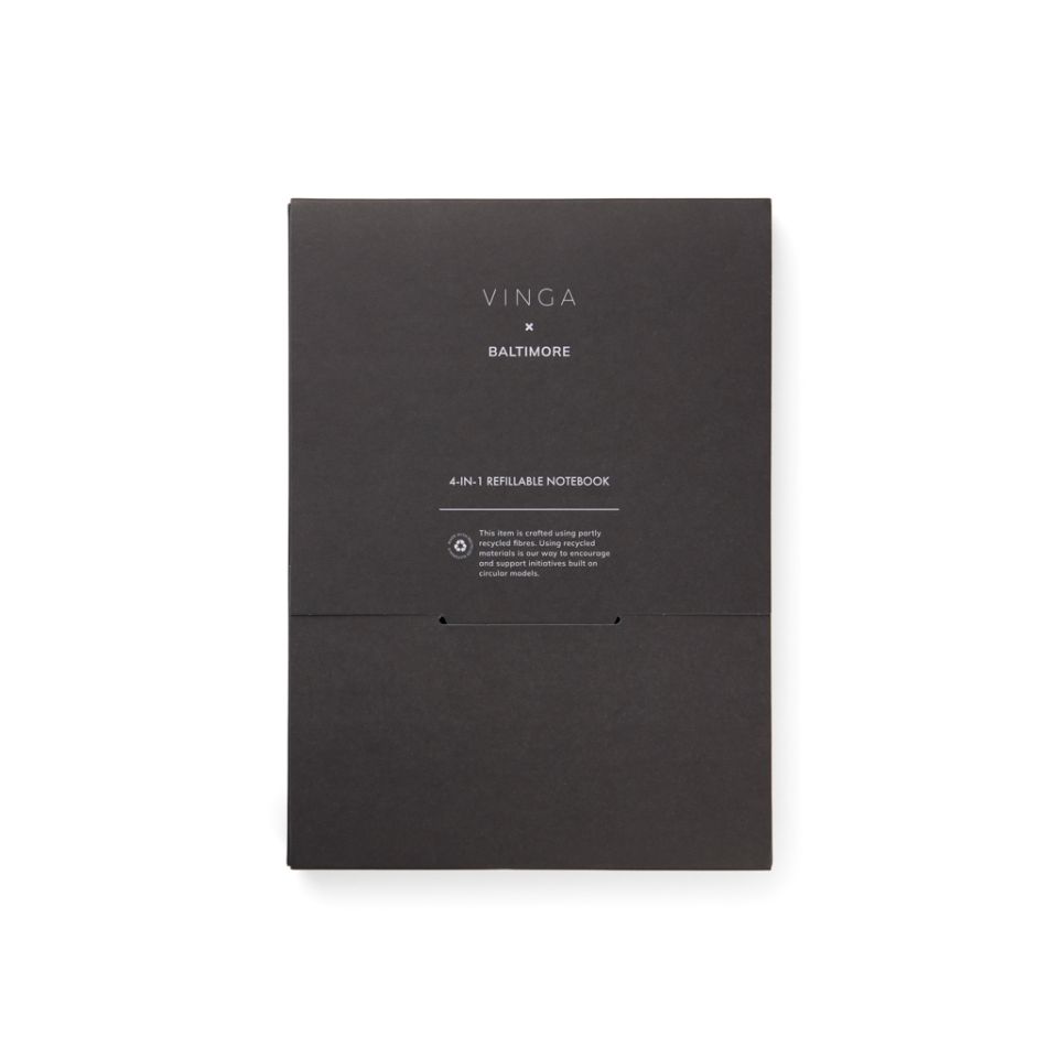 Carnet publicitaire rechargeable 4-en-1 VINGA Baltimore RCS