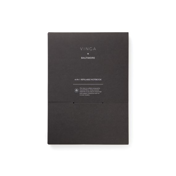 Carnet publicitaire rechargeable 4-en-1 VINGA Baltimore RCS