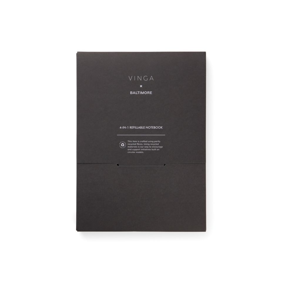 Carnet publicitaire rechargeable 4-en-1 VINGA Baltimore RCS