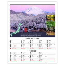 Calendrier personnalisable fabriqué en France 6 feuillets Théo