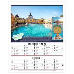 Calendrier personnalisable fabriqué en France 6 feuillets Théo