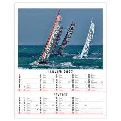 Calendrier personnalisable fabriqué en France 6 feuillets Thomas