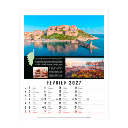 Bloc illustré agrafé de 12 feuillets publicitaire fabriqué en France Hubert
