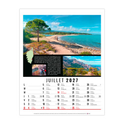Bloc illustré agrafé de 12 feuillets publicitaire fabriqué en France Hubert