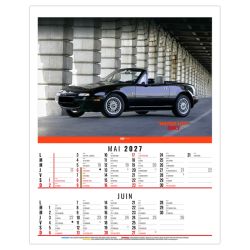 Calendrier personnalisable fabriqué en France 6 feuillets Gilles