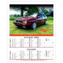 Calendrier personnalisable fabriqué en France 6 feuillets Gilles