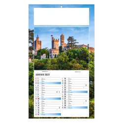 Calendrier personnalisable fabriqué en France 1 Vue Alain