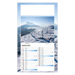 Calendrier personnalisable fabriqué en France 1 Vue Alain
