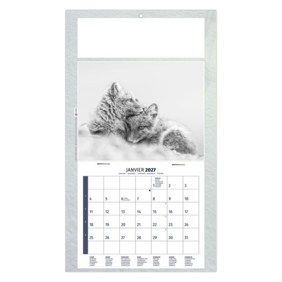 Calendrier publicitaire fabriqué en France 1 Vue Julietta