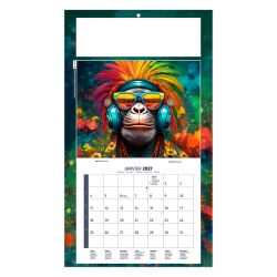 Calendrier personnalisable fabriqué en France 1 Vue Tiphaine