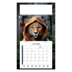 Calendrier personnalisable fabriqué en France 1 Vue Tiphaine